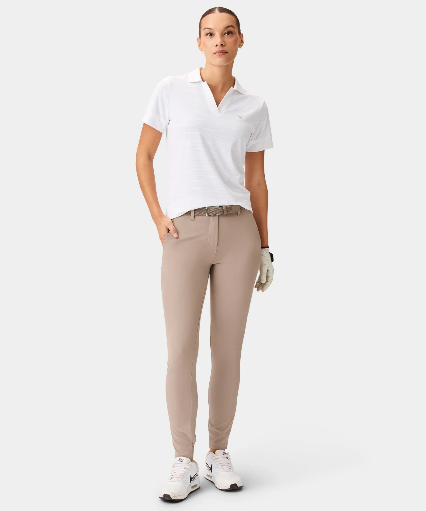 Four-Way Stretch Jogger - Ash Brown - Image 4