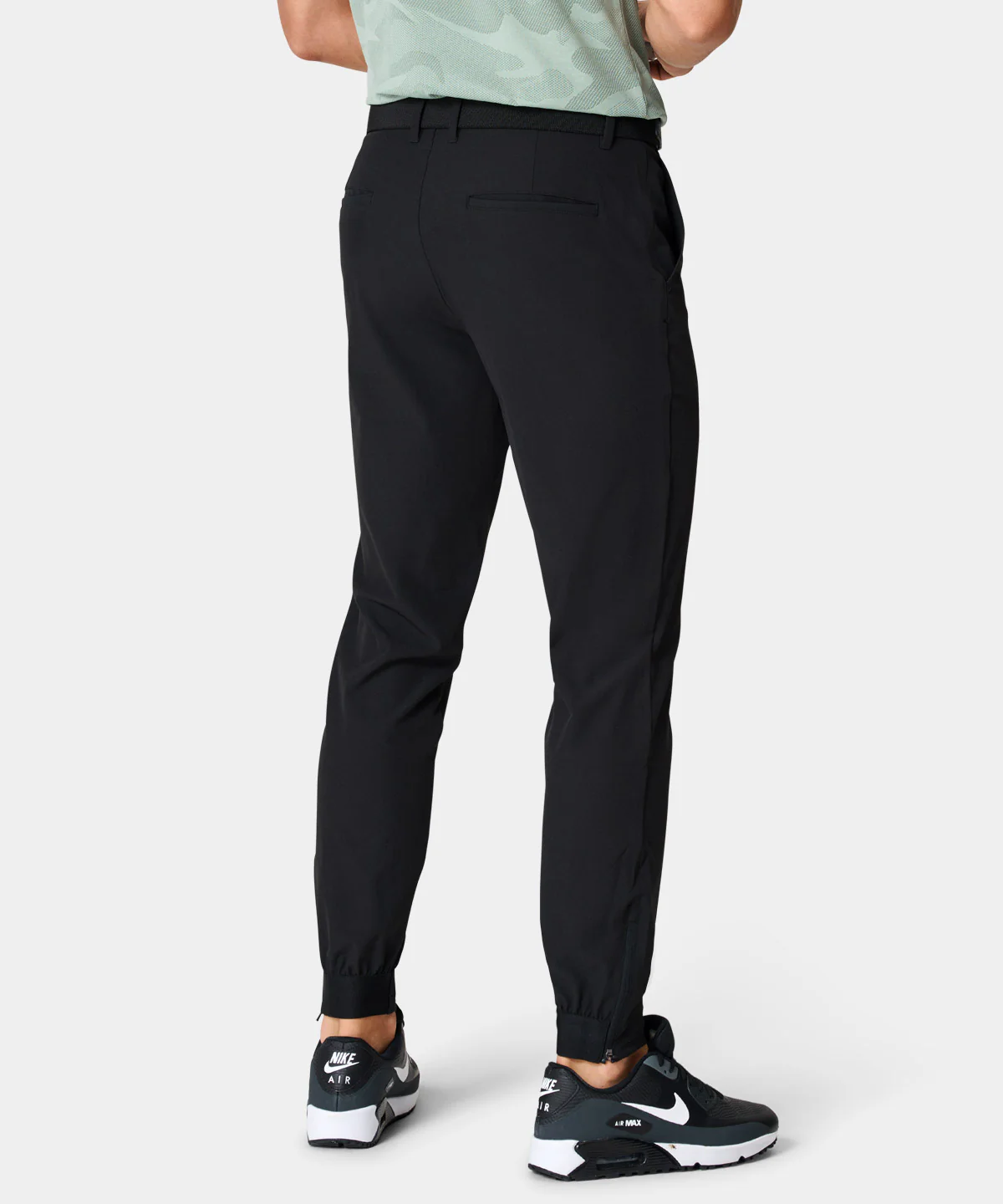 Four-Way Stretch Joggers - Black - Image 3