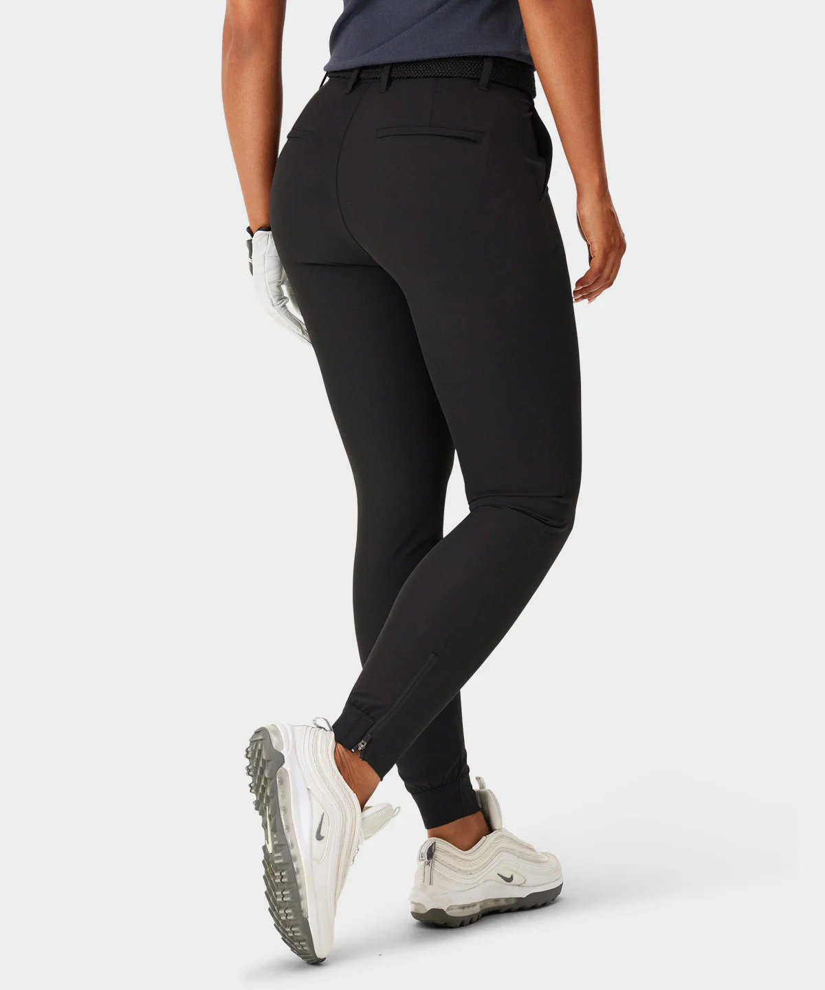 Four-Way Stretch Jogger - Black - Image 3