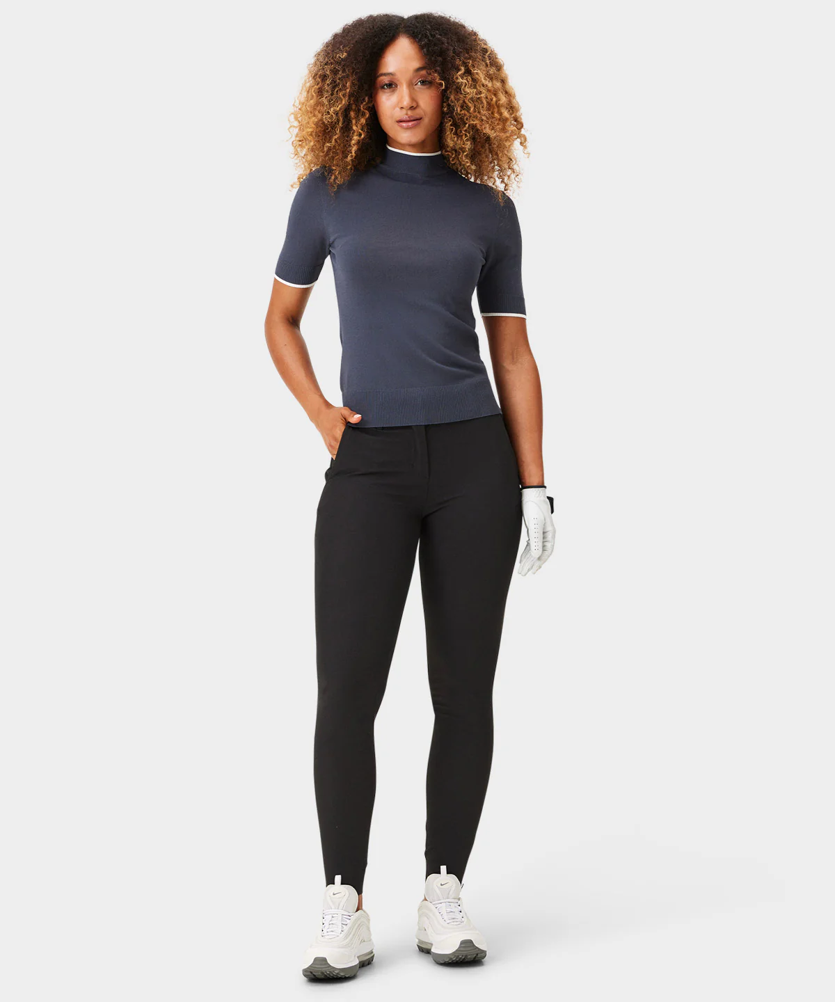 Four-Way Stretch Jogger - Black - Image 6