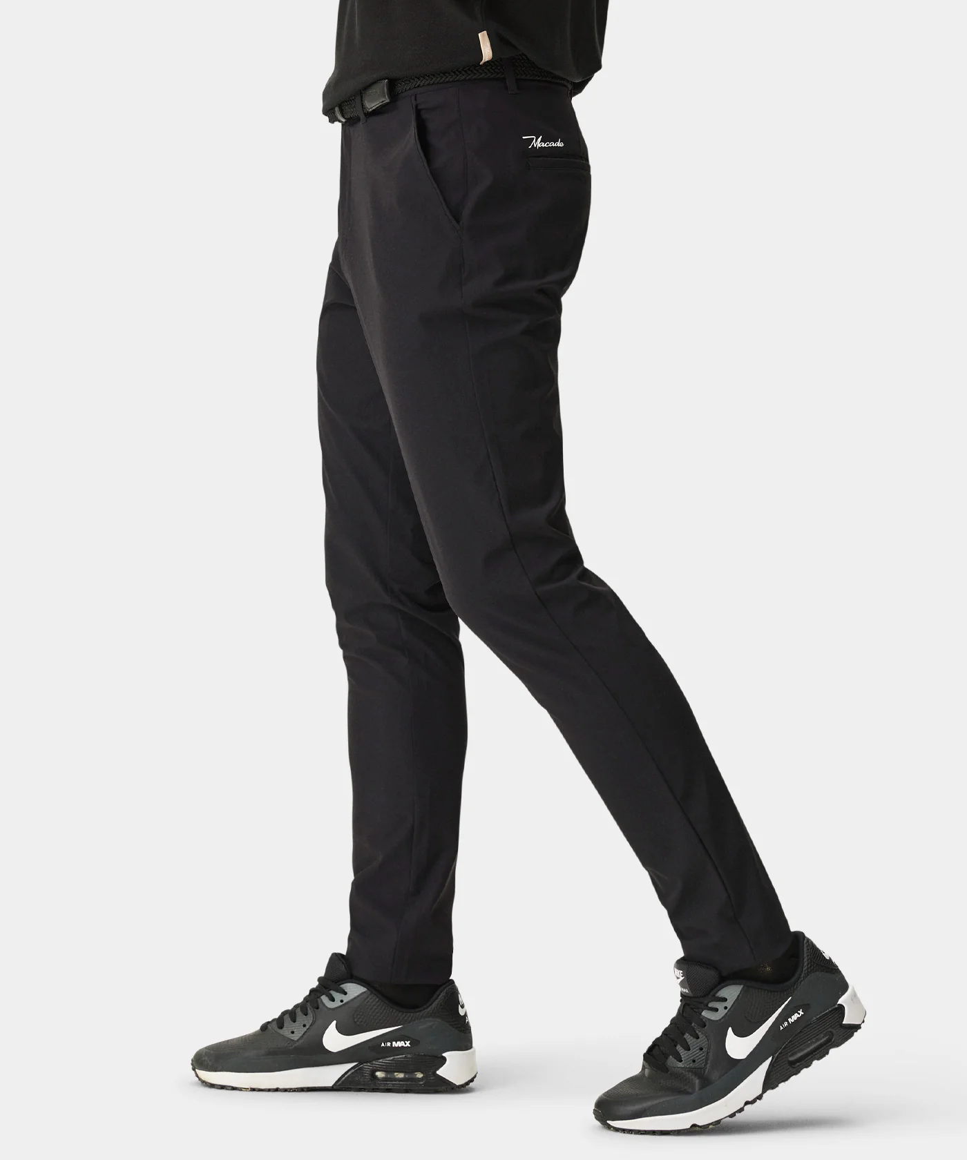 Lightweight Slim Trouser - Black - Image 3