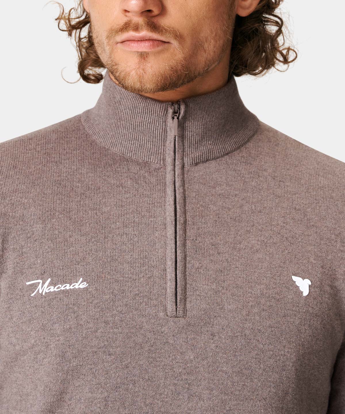 TX Tour Quarter Zip - Brown - Image 5