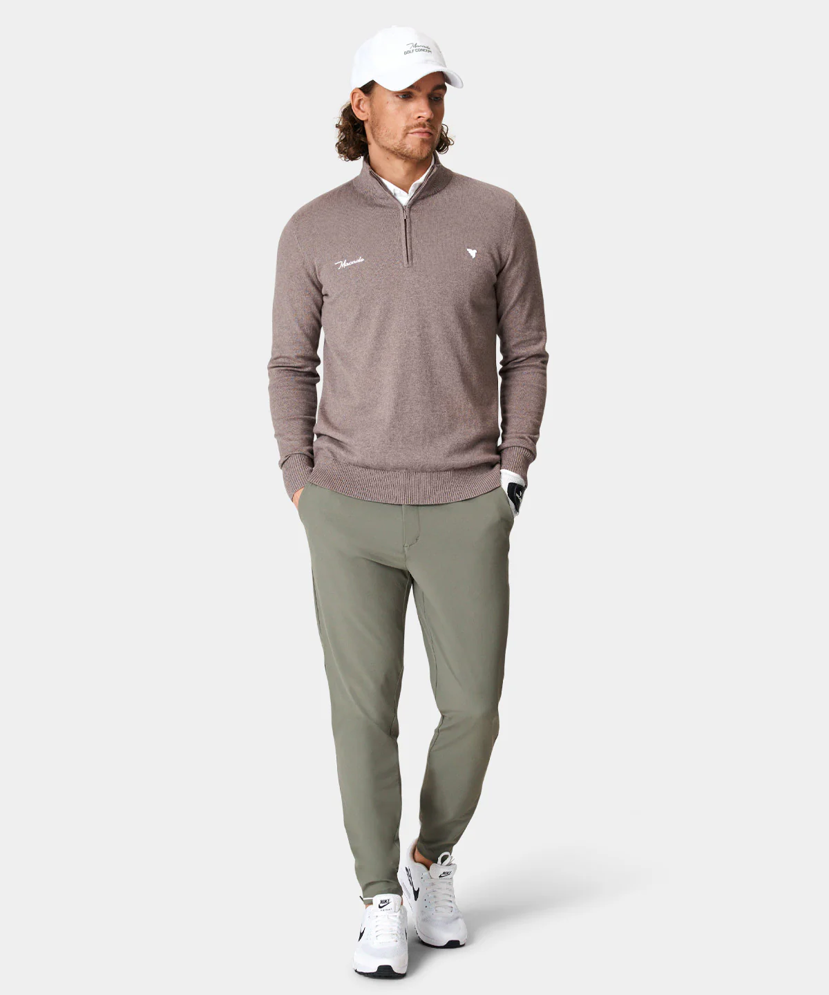 TX Tour Quarter Zip - Brown - Image 6