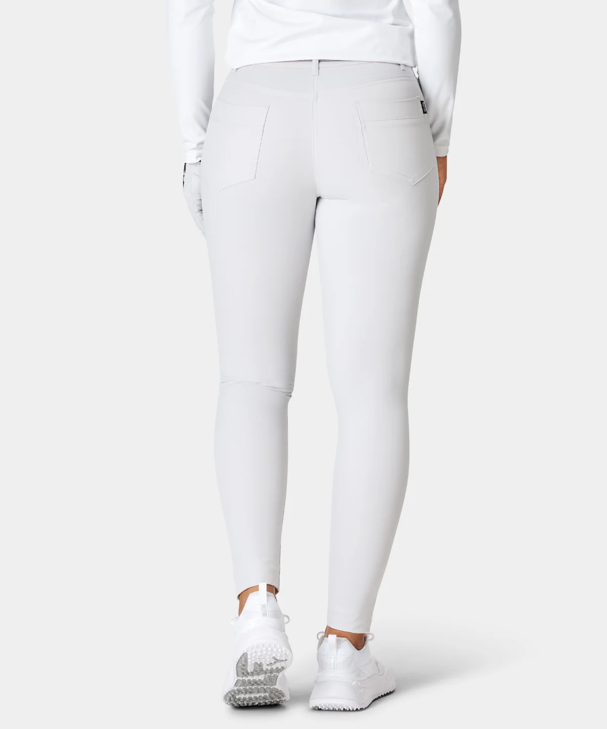 Cara Lightweight Trouser - Off-White - Image 4