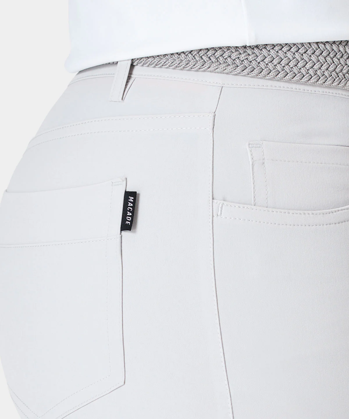 Cara Lightweight Trouser - Off-White - Image 5