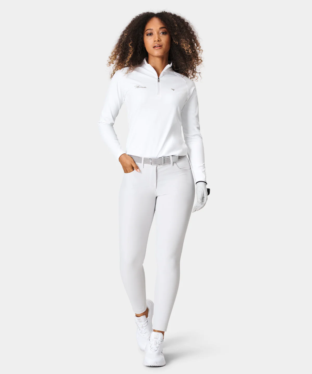 Cara Lightweight Trouser - Off-White - Image 7