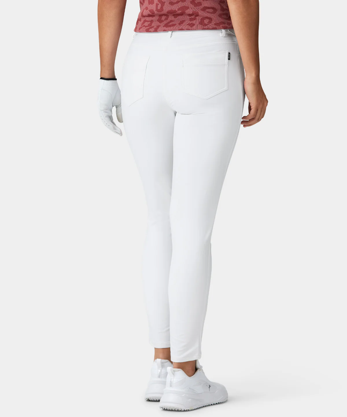 Cara Lightweight Trouser - White - Image 3