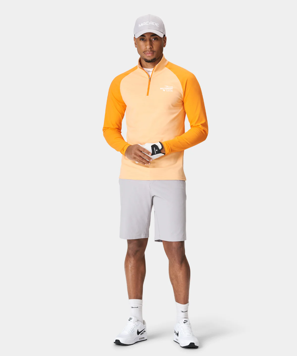 Tour Quarter Zip - Orange - Image 6