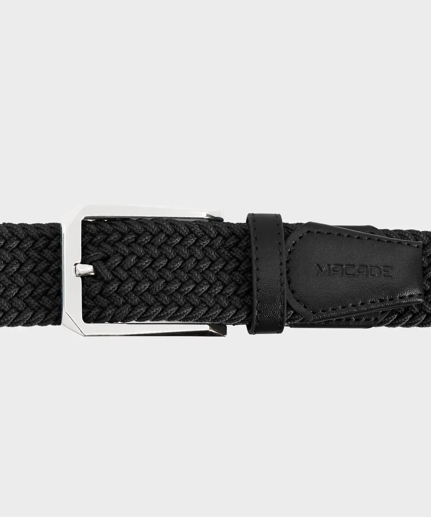 Men's Elastic Belt - Black - Image 4