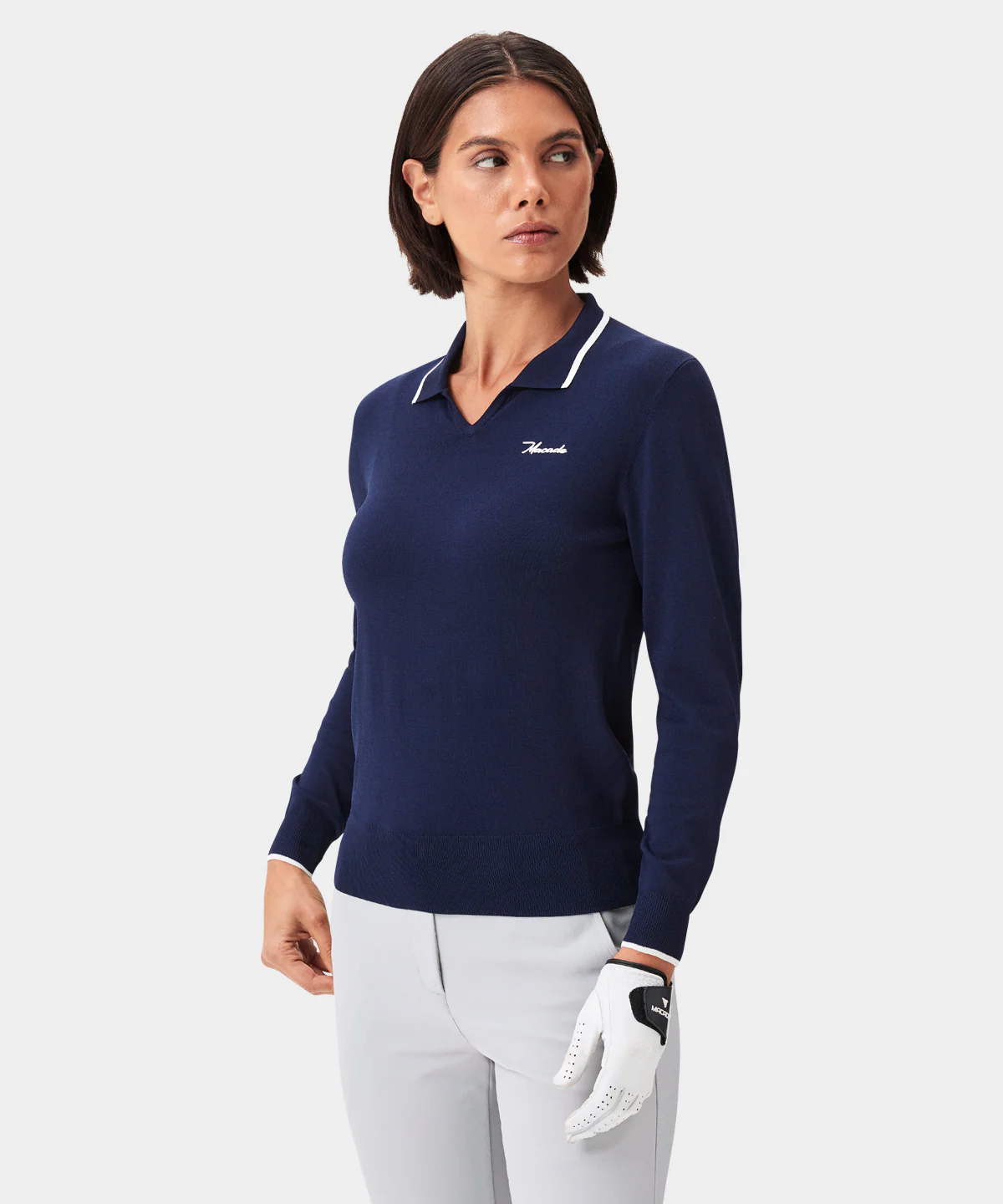 Ella Knit Top - Dark Blue - Image 3