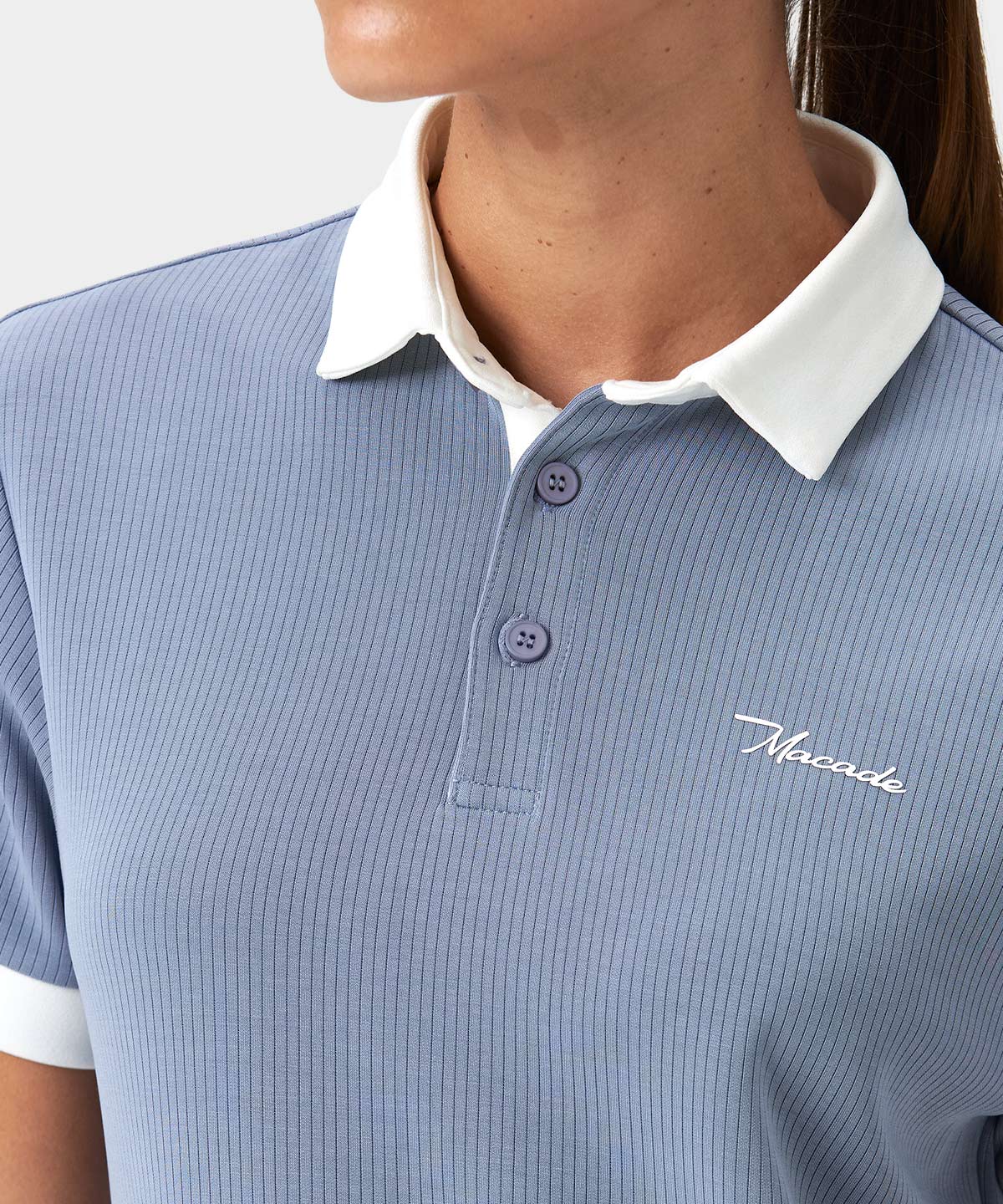 Tech Range Polo Shirt - Grey - Image 4