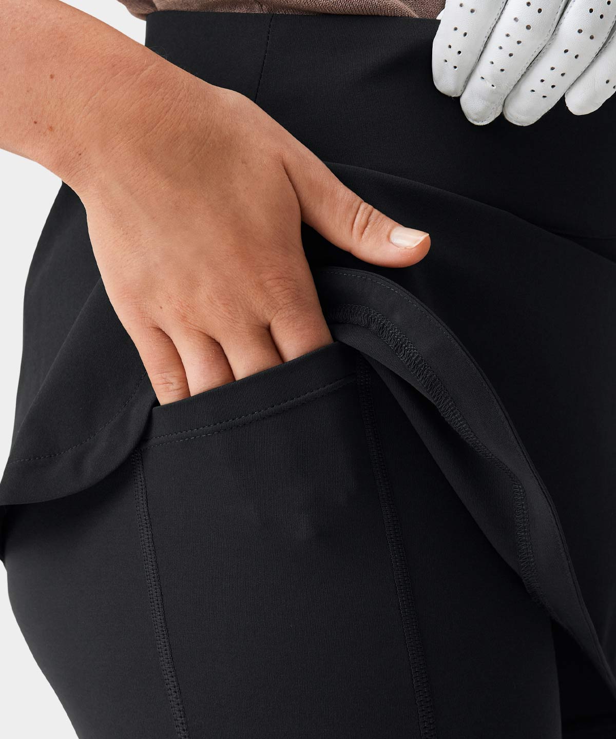 Kaya Flex Skort - Black - Image 5