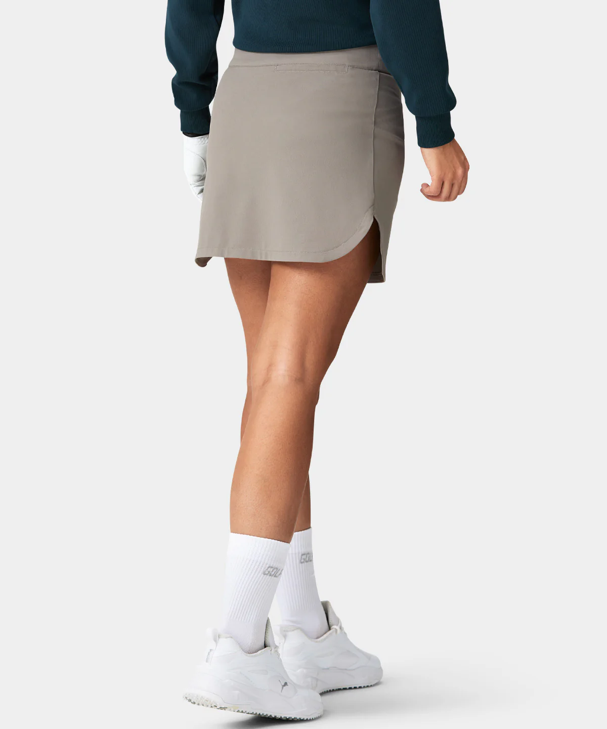 Kaya Flex Skort - Tan - Image 3