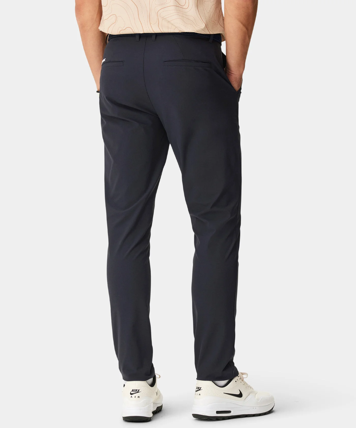 Lightweight Slim Trouser - Navy - Image 4