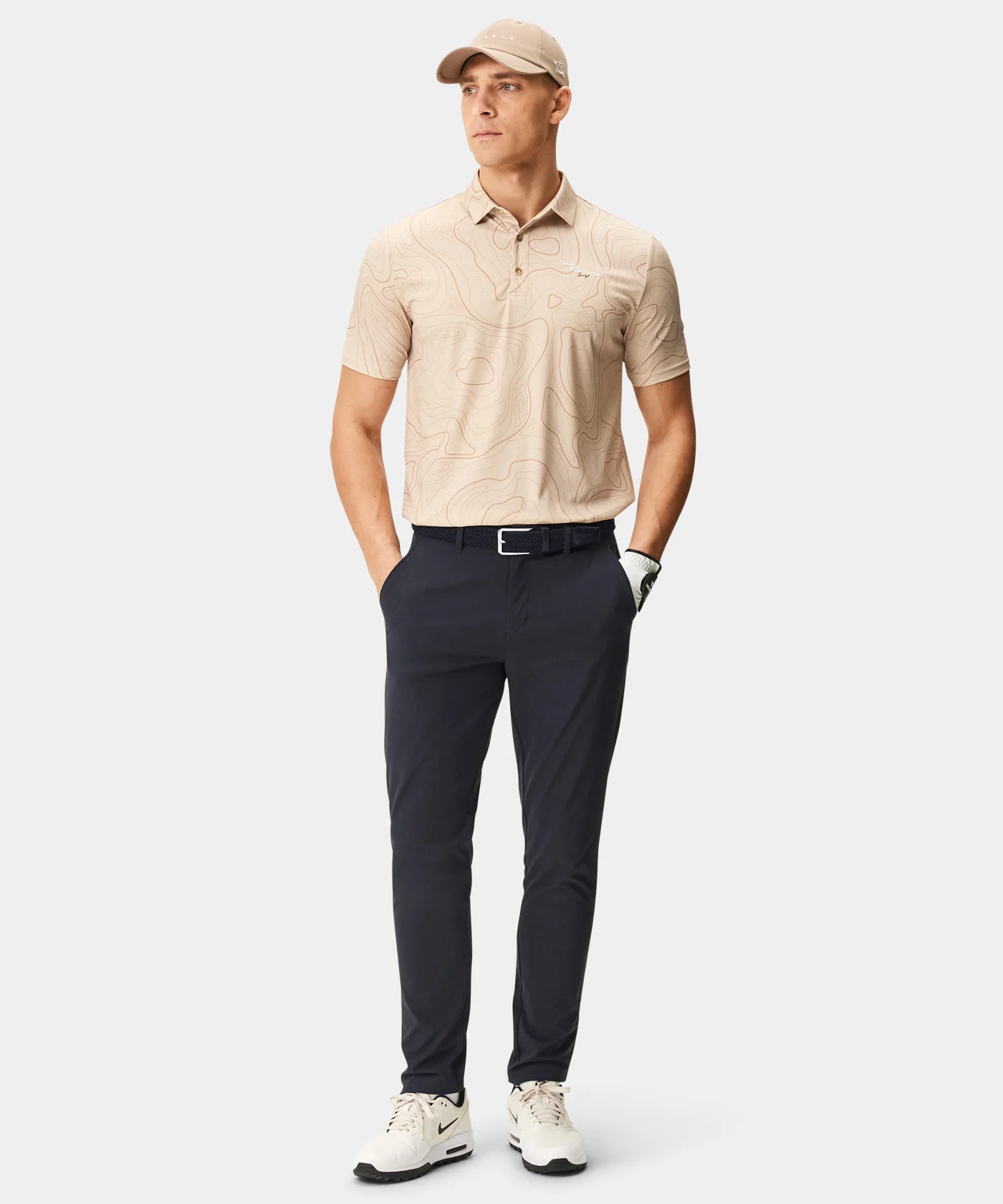 Lightweight Slim Trouser - Navy - Image 6