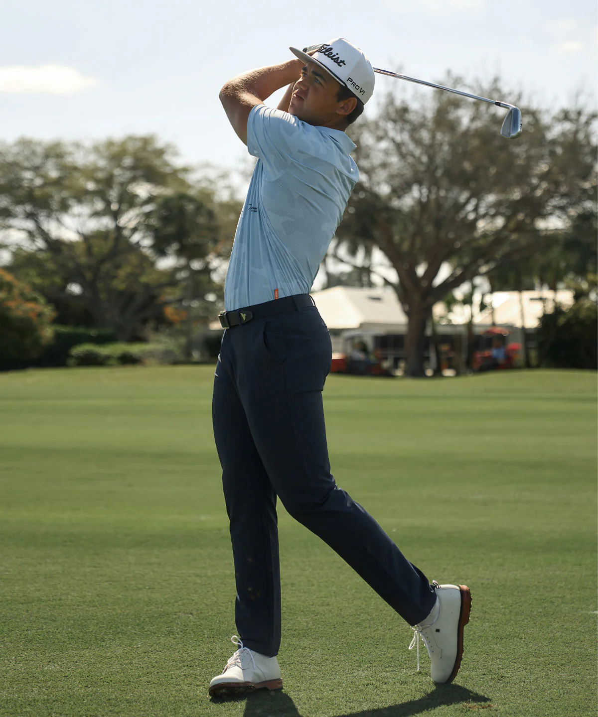 Lightweight Slim Trouser - Navy - Image 7