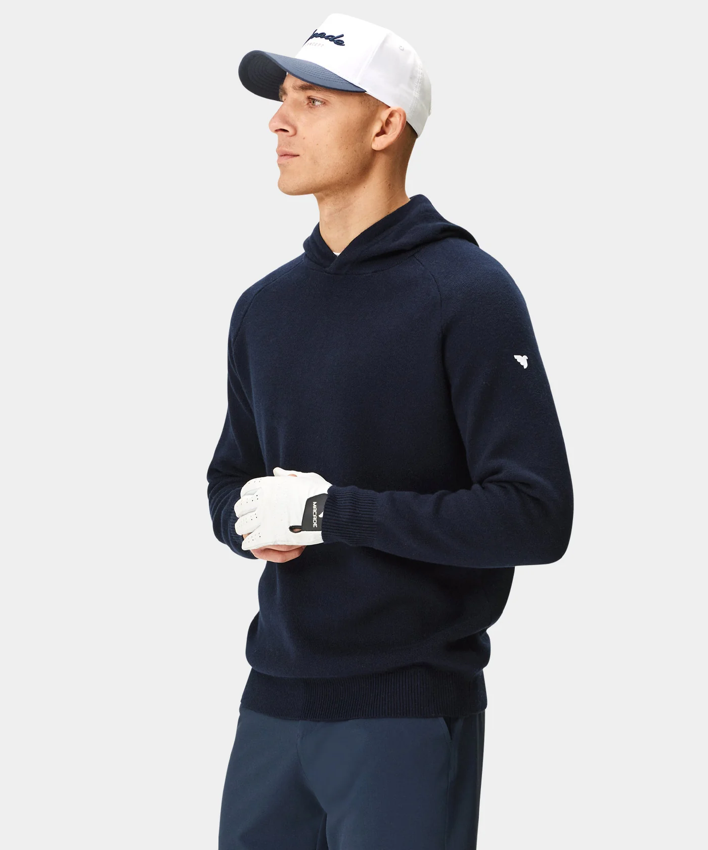 Tech Knit Hoodie - Navy - Image 3