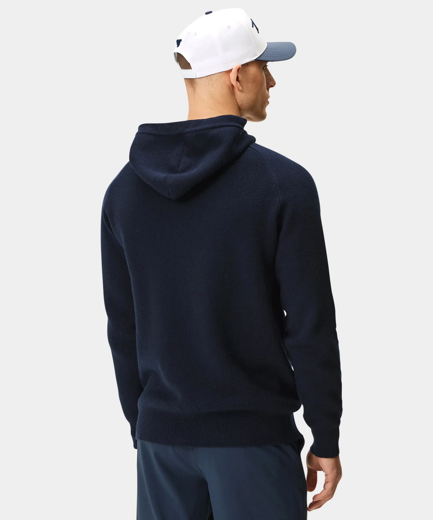 Tech Knit Hoodie - Navy - Image 4