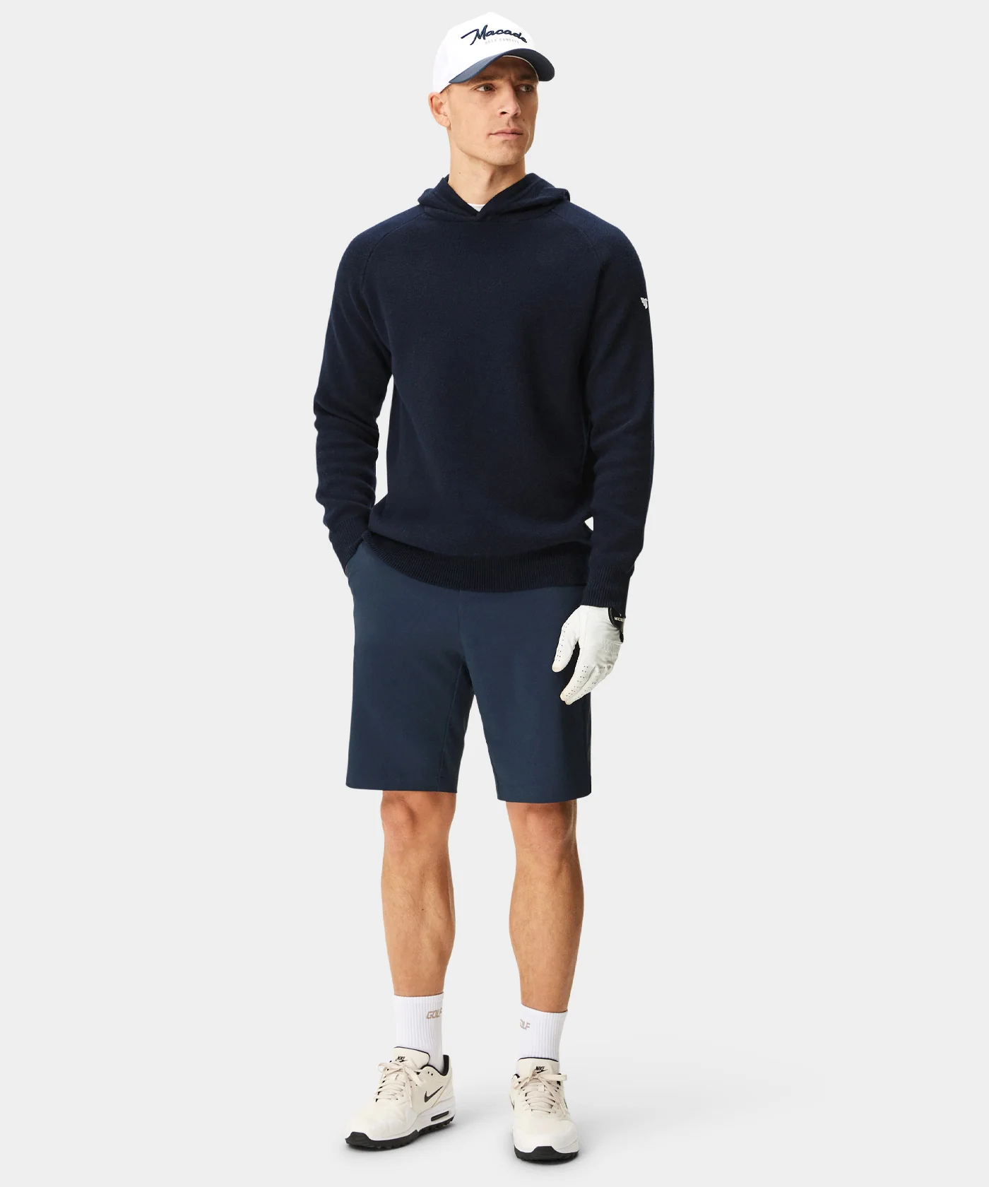 Tech Knit Hoodie - Navy - Image 5