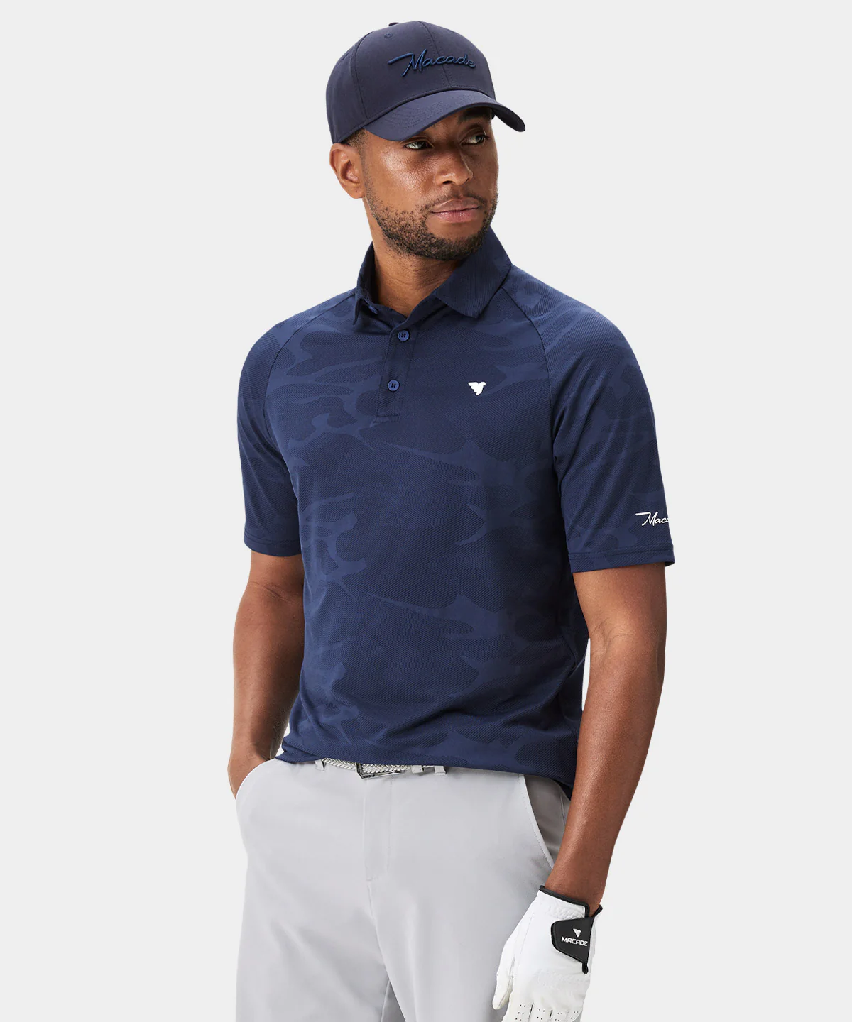Nolan Camo Shirt - Dark Blue - Image 3