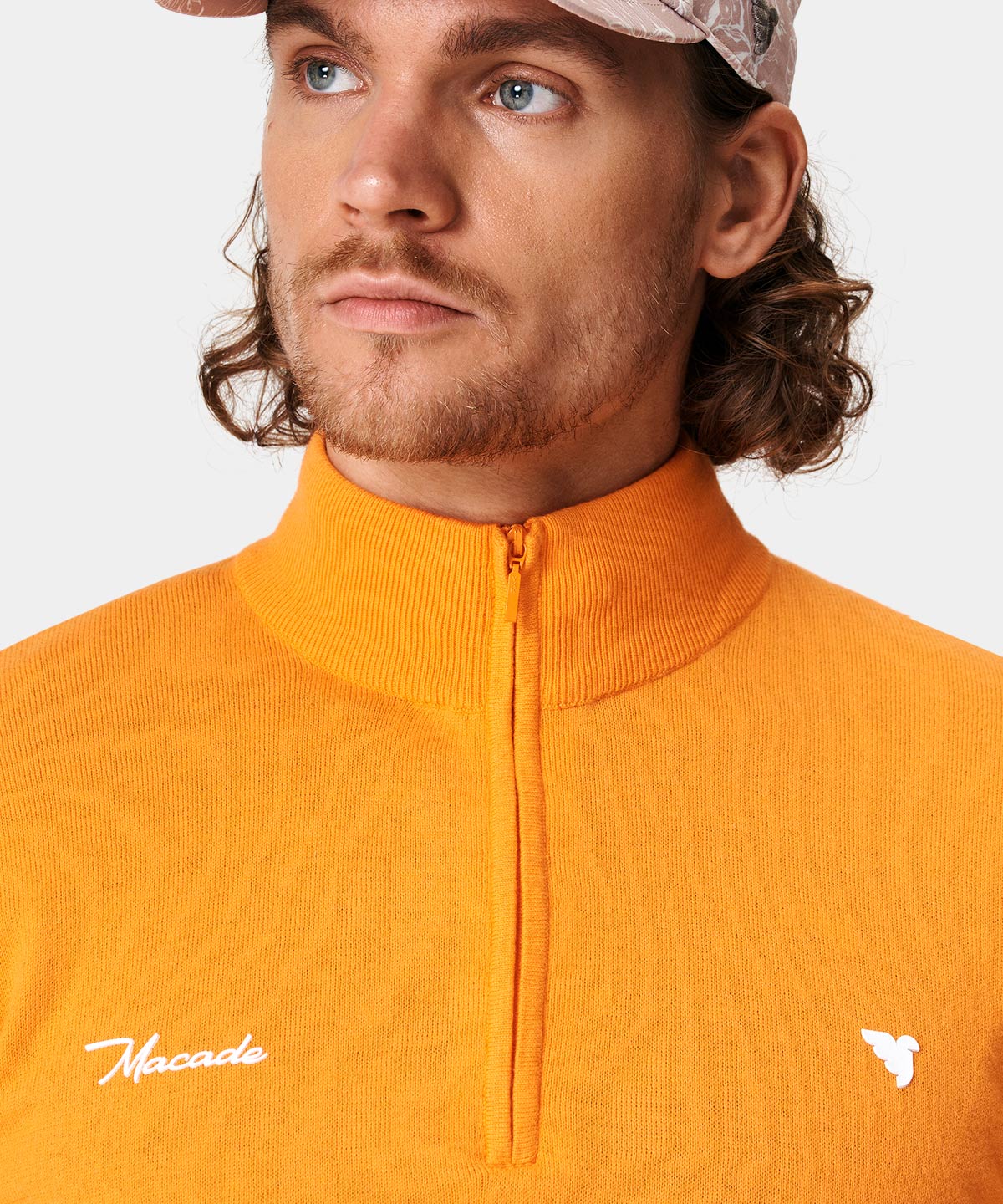 TX Tour Quarter Zip - Orange - Image 5