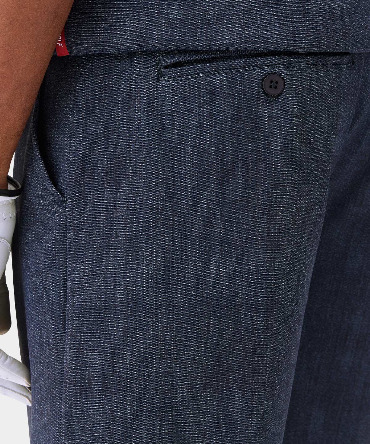 Pleated TX Players Shorts - Dark Blue - Image 4
