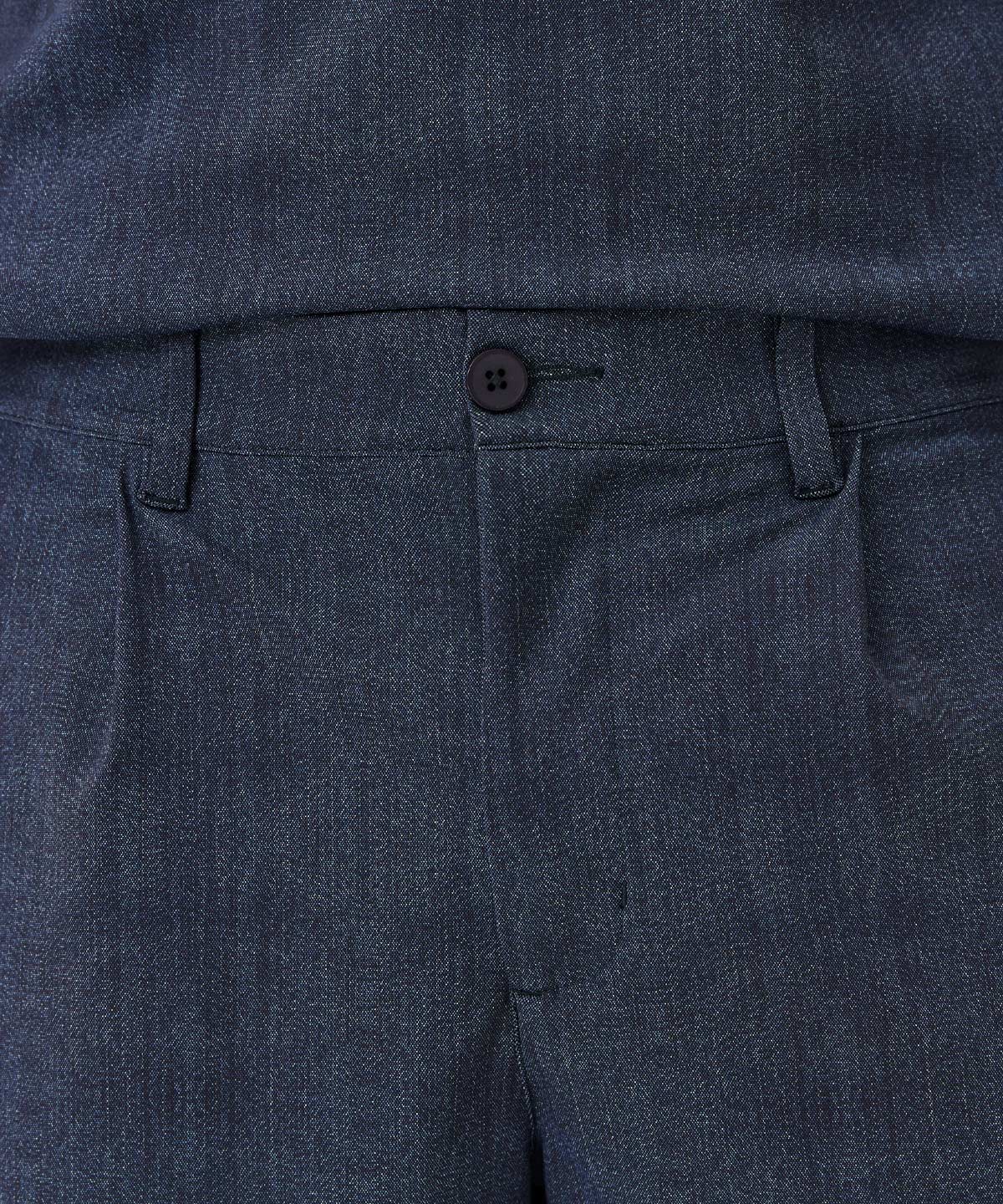 Pleated TX Players Shorts - Dark Blue - Image 5