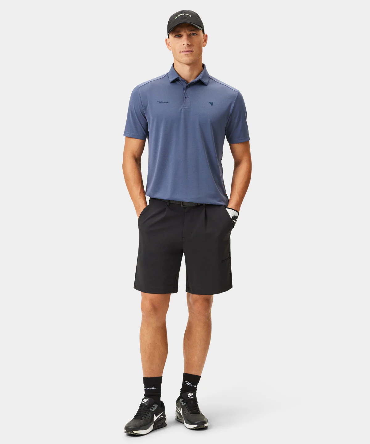 Shaw Tech Shorts - Ash Black - Image 7