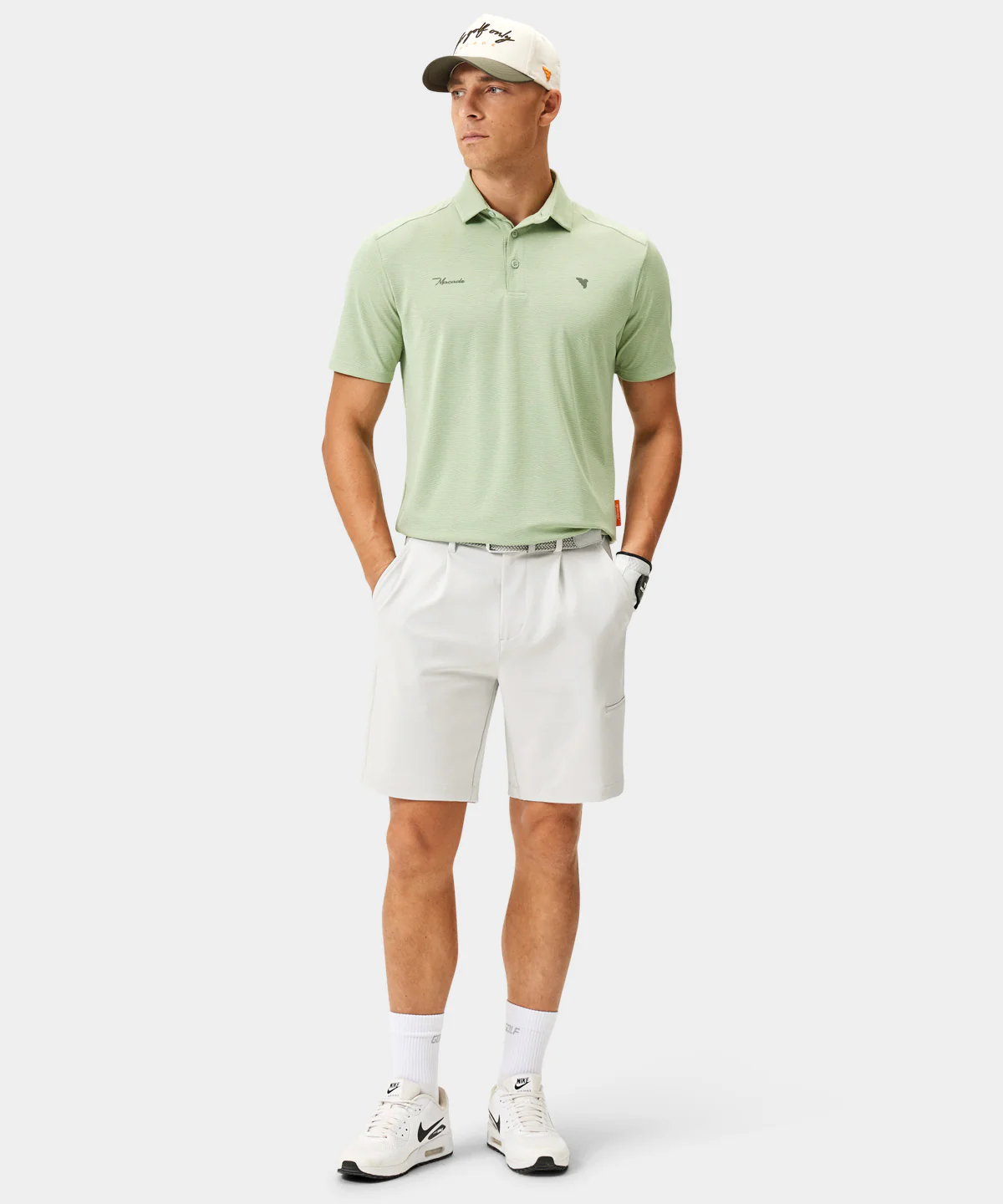 Shaw Tech Shorts - Off White - Image 8
