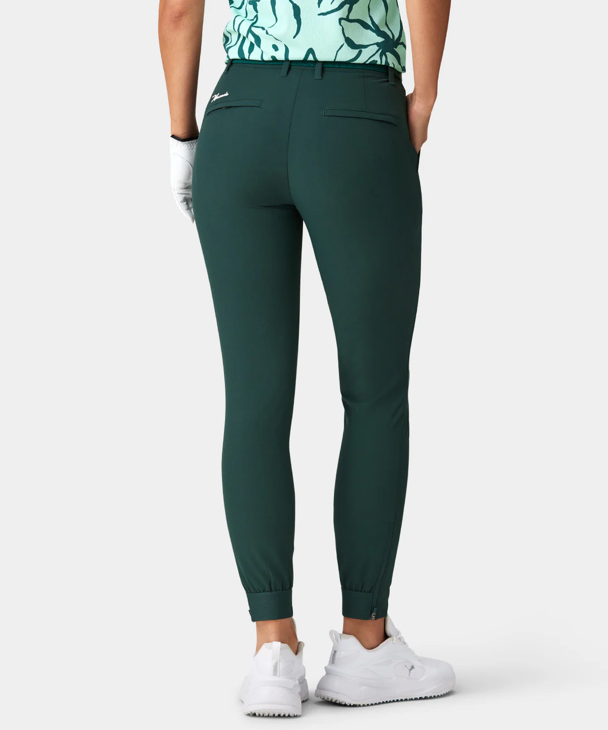 Four-Way Stretch Jogger - Teal - Image 3