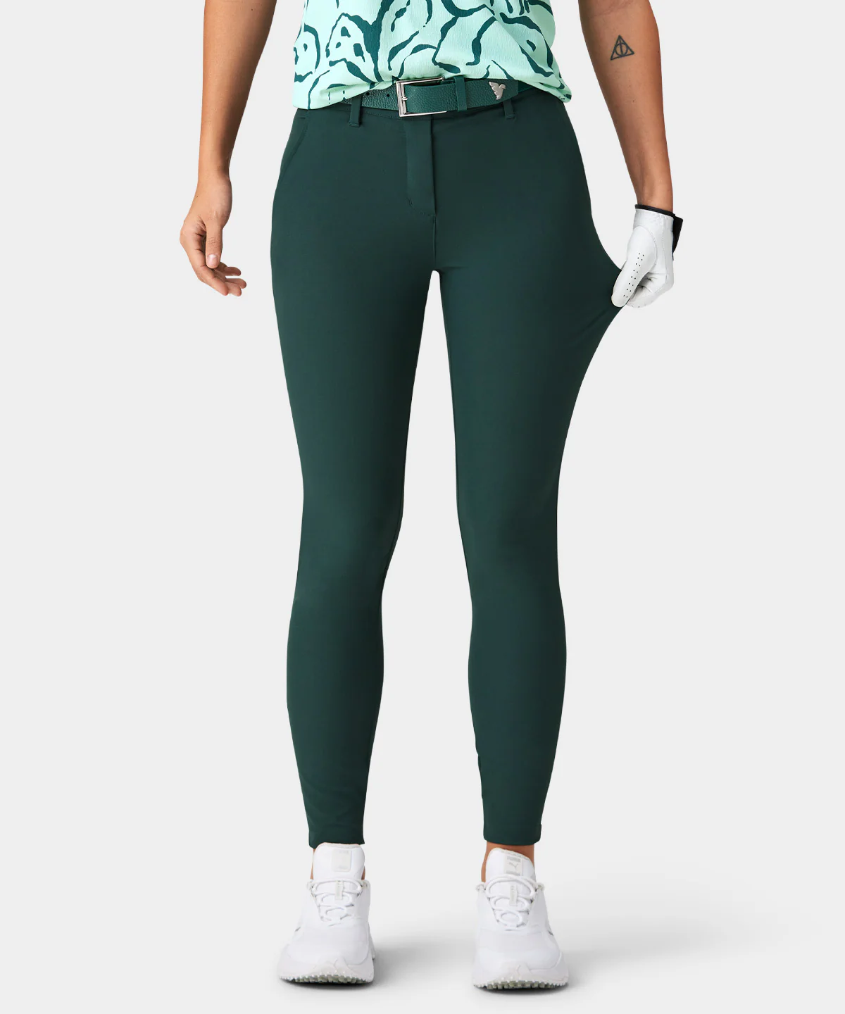 Four-Way Stretch Jogger - Teal - Image 5
