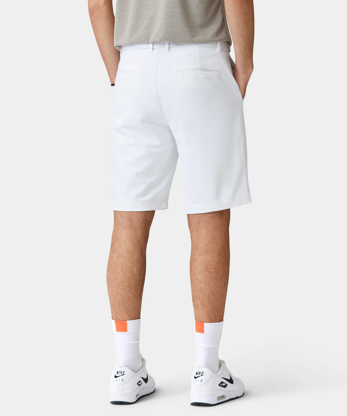 Four-Way Stretch Shorts - White - Image 3