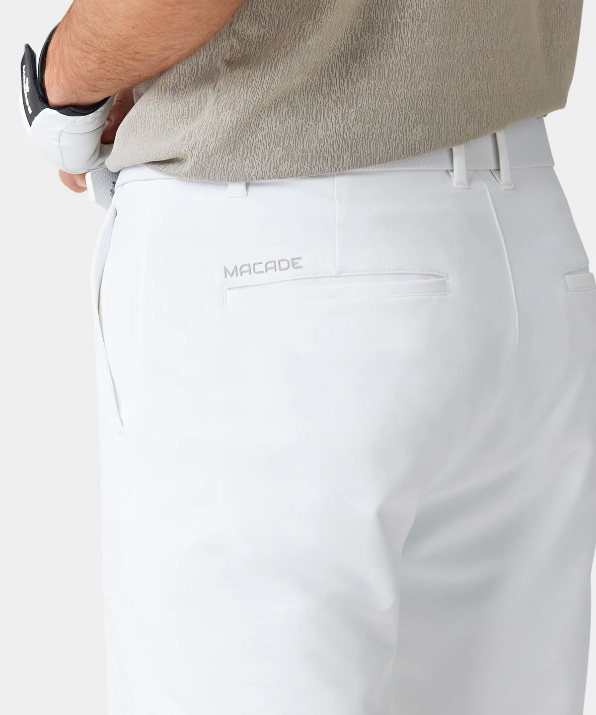 Four-Way Stretch Shorts - White - Image 4
