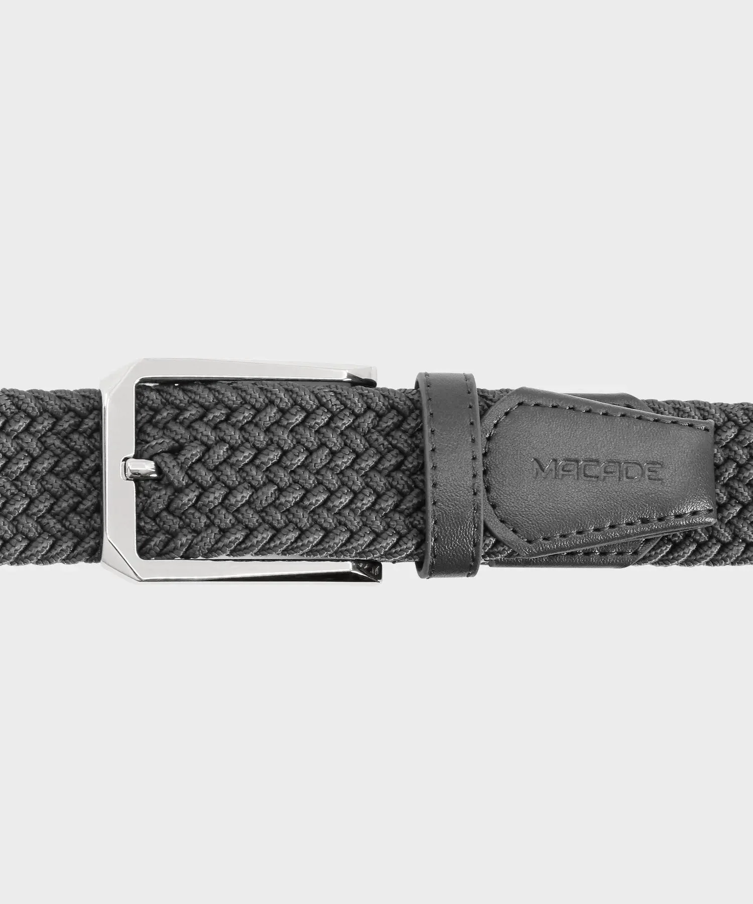 Women's Elastic Belt - Grey - Image 3